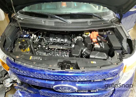 2014 Ford Explorer Limited z USA, uszkodzony, nr VIN 1FM5K8F84EGB95526